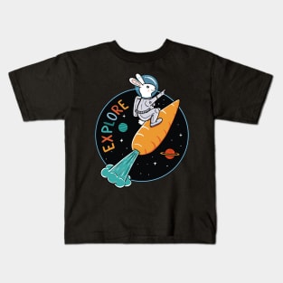 Space Rabbit Kids T-Shirt